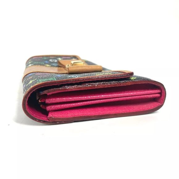LOUIS VUITTON  MonogramMulticolore Portefeuille-Sarah Nou Bi-fold wallet - Picture 4 of 16